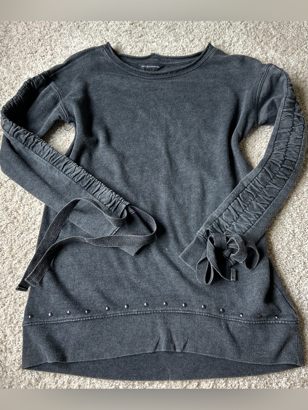 Rock & Republic Vintage Inspired Long Sleeve Tee Womens XS